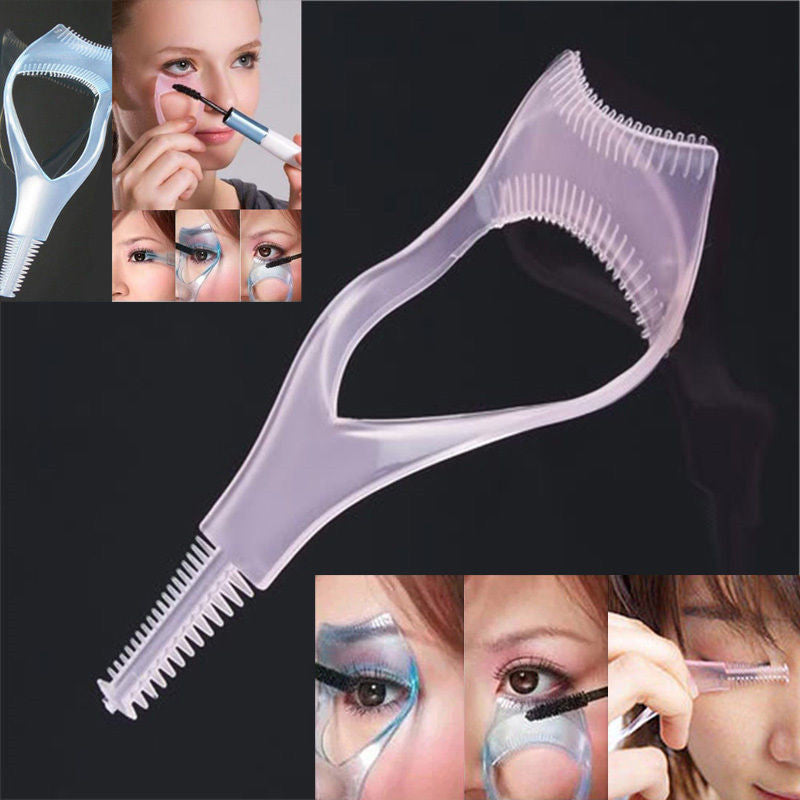 Eyelash 3 In 1 Makeup Mascara Curler Applicator AS A QUEEN