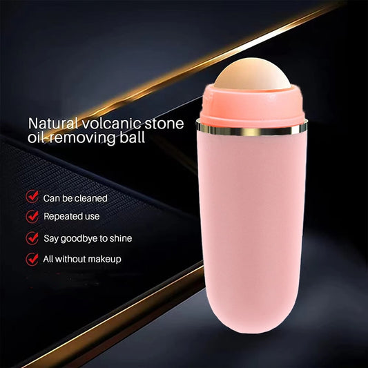 New Portable Facial Oil Removal Massage Oil Absorption Ball Cleaning